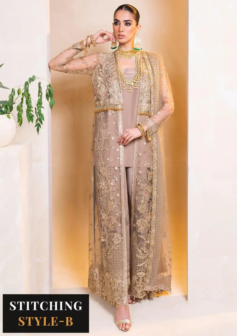 Raha By Muneefa Naz Luxury Wedding'23 D-03 Yasmin