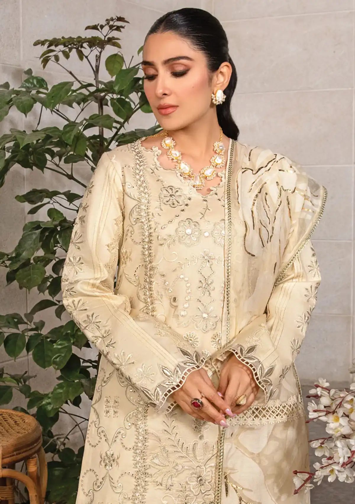 Rang Rasiya Premium Eid'24 D-02 HAYA - Mohsin Saeed Fabrics