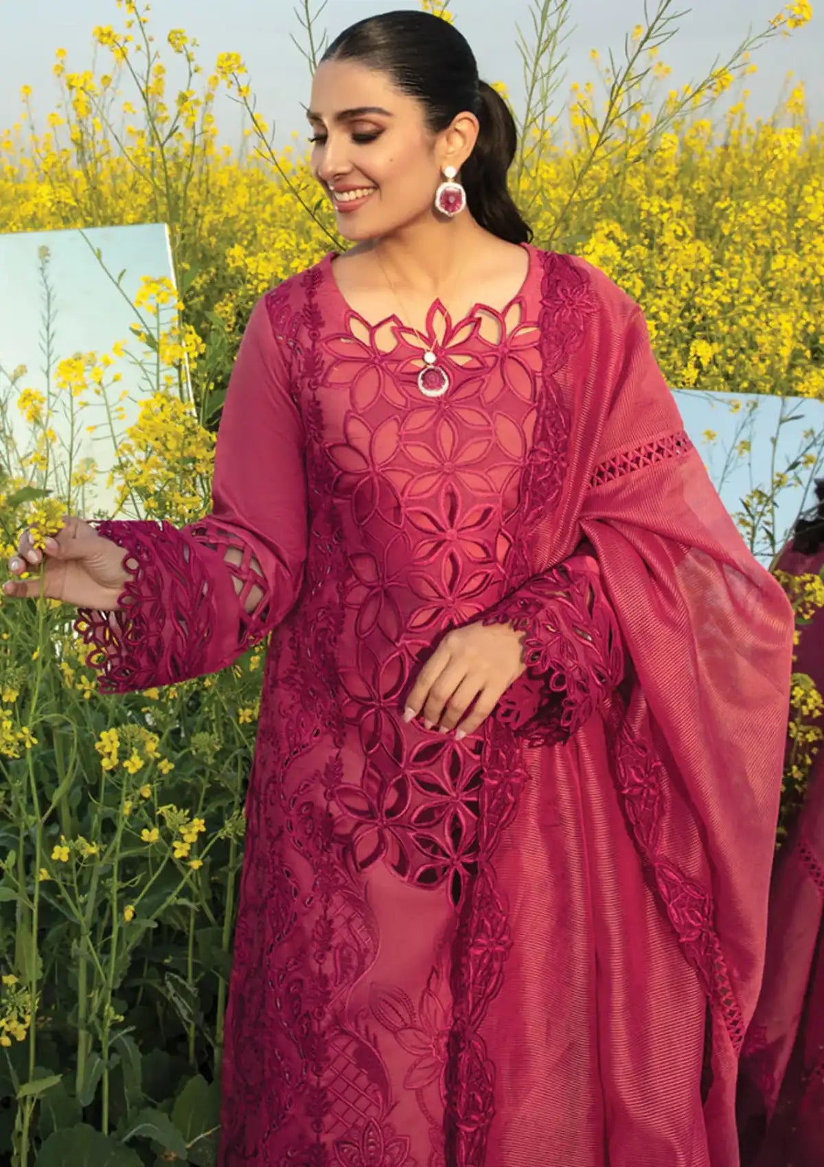 Rang Rasiya Premium Eid'24 D-05 MAYA - Mohsin Saeed Fabrics
