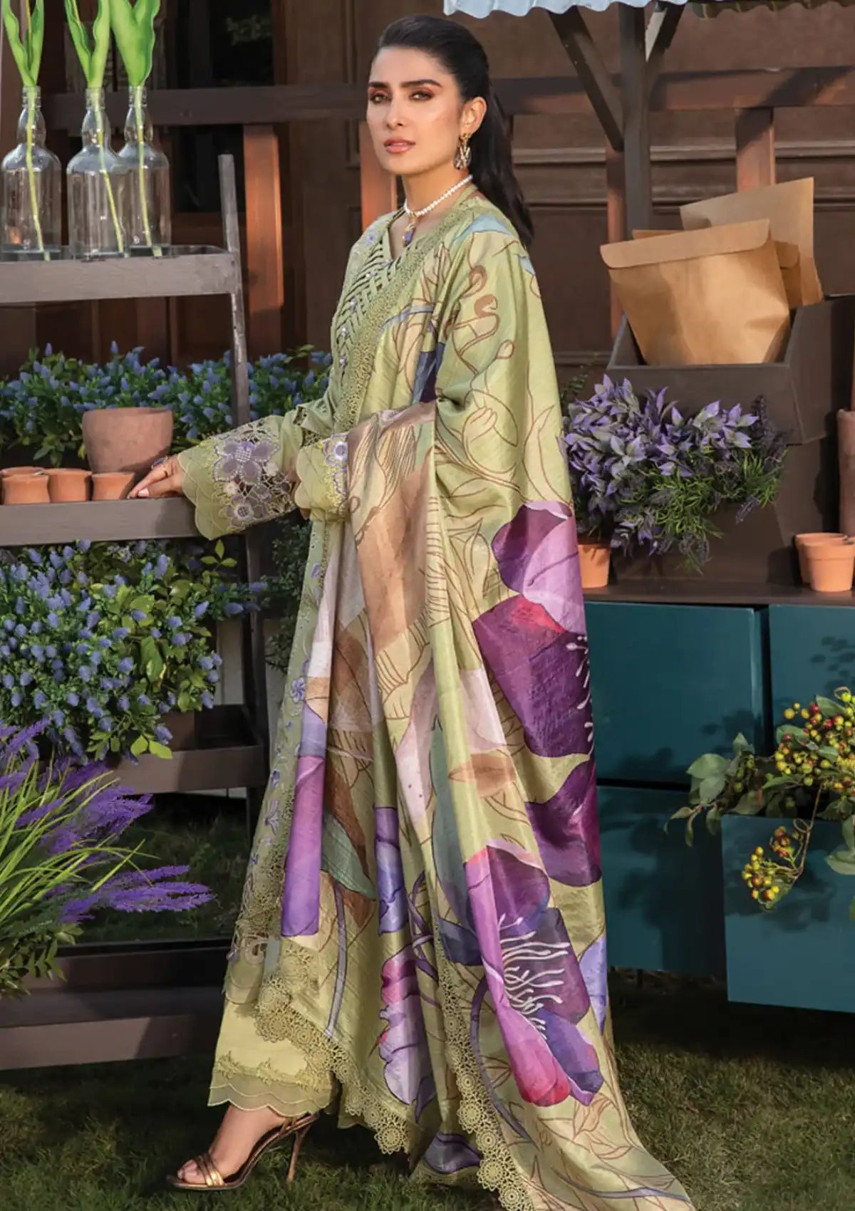 Rang Rasiya Premium Eid'24 D-08 AYSEL - Mohsin Saeed Fabrics