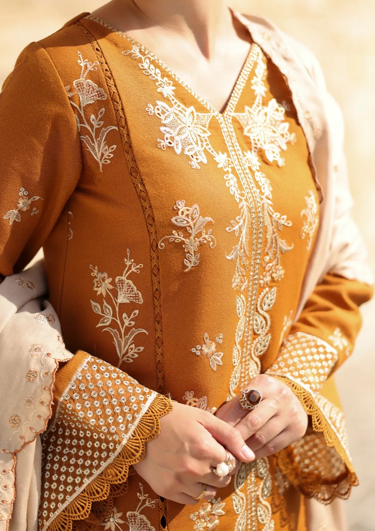 Rang Rasiya Carnation Winter Edition'25 D-08 Cappucino