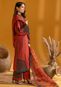 Maahi Print Emb Lawn by Alizeh'24 D-08 MIRA - Mohsin Saeed Fabrics