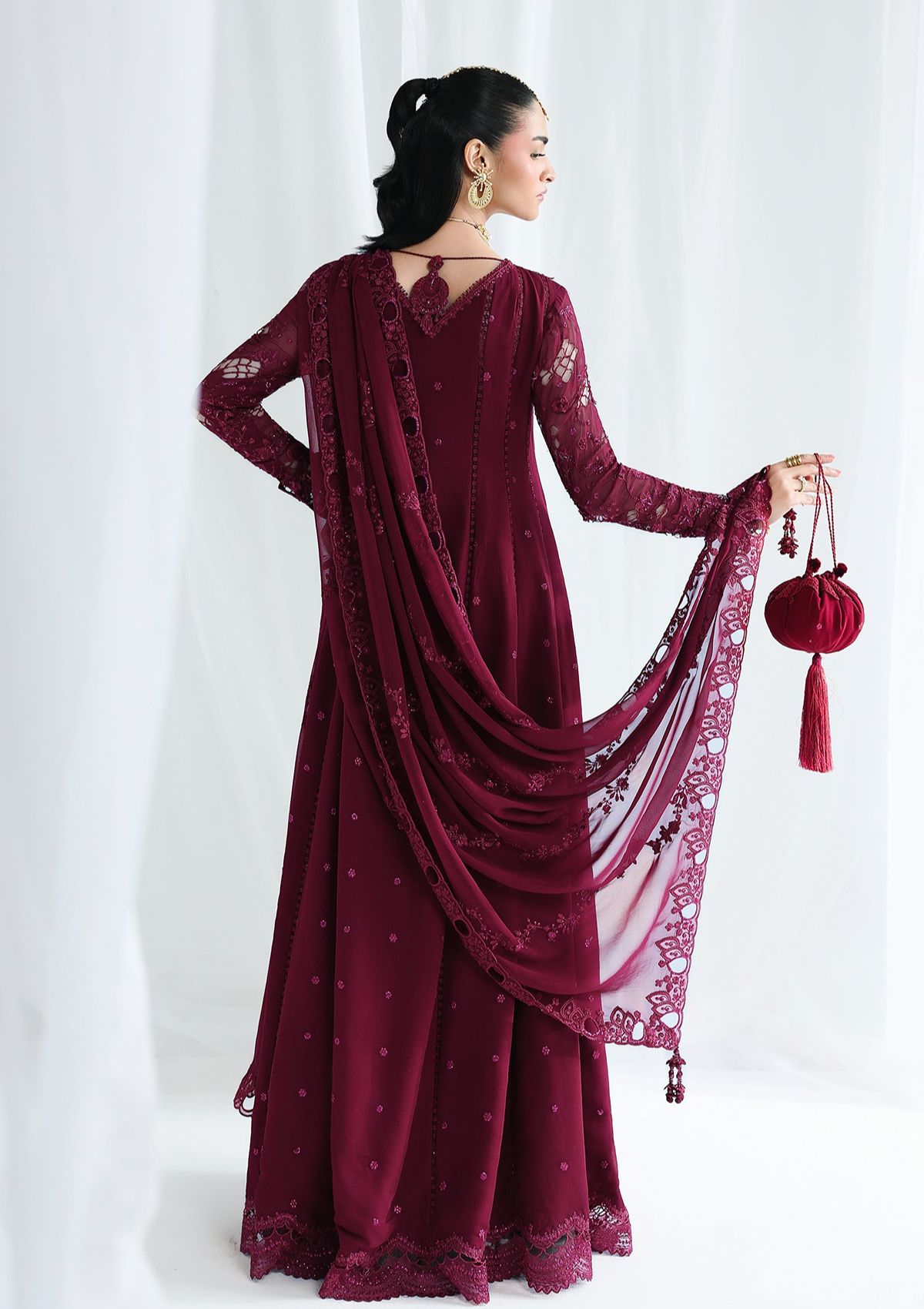 Qalamkar Chiffon'26 QCC-03 WAFA