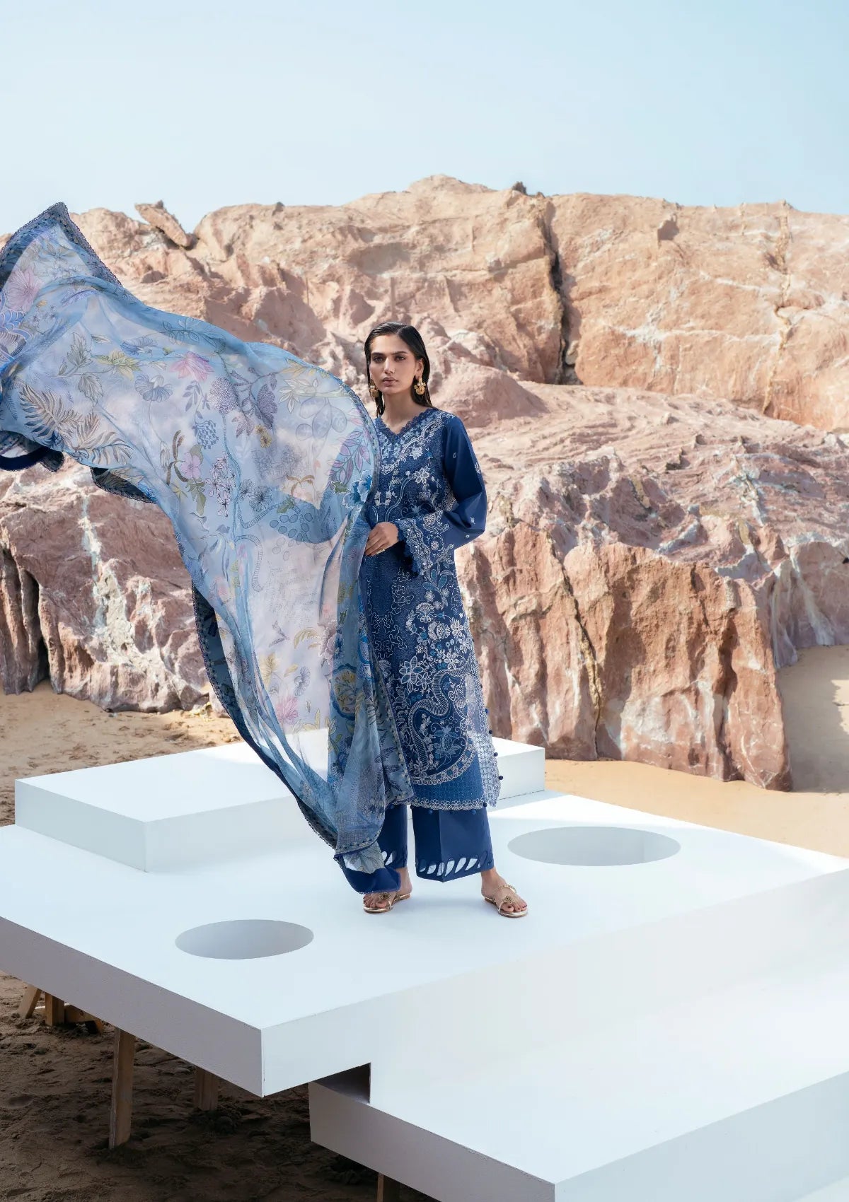 Florent Festive Luxury Lawn'26 FLL - 1B