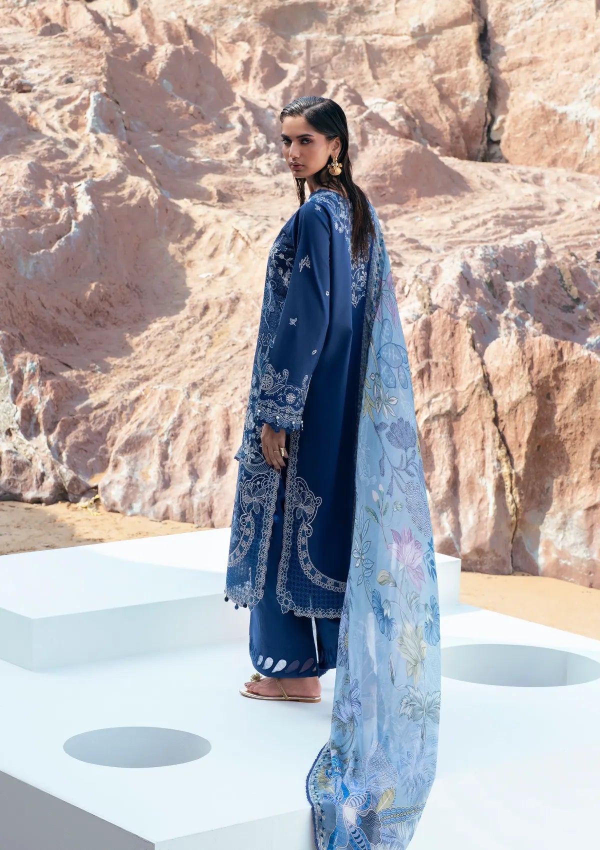 Florent Festive Luxury Lawn'26 FLL - 1B