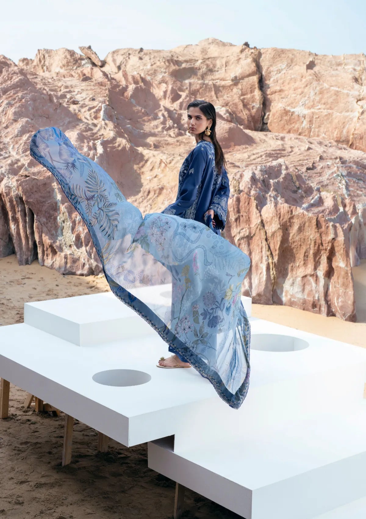 Florent Festive Luxury Lawn'26 FLL - 1B