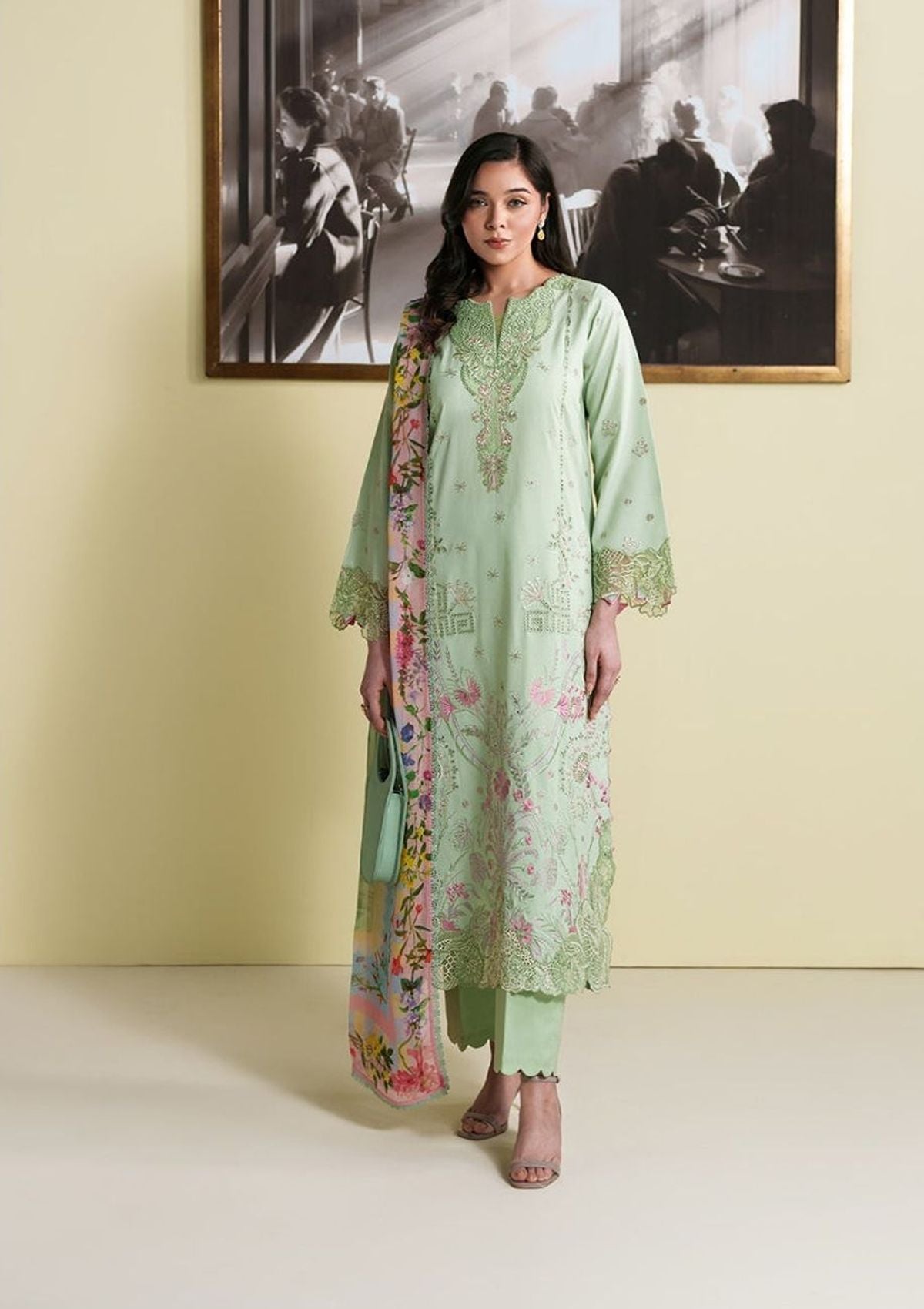Neeshay Whispers of Summer Luxury Lawn'26 -INEZ