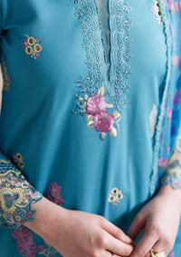 Neeshay Whispers of Summer Luxury Lawn'26 -SKYLA