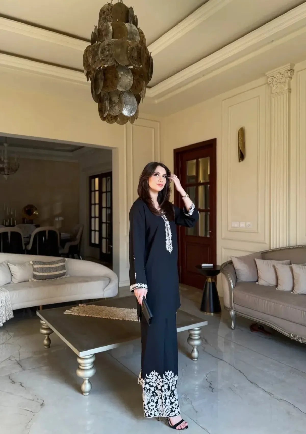 mohsin-saeed-fabrics-designer-daily-wear-formal-and-wedding-suits-within-budget-This-product-is-from-manahils-black-embroidery-shalwar-set-is-available-on-Mohsin-saeed-fabrics-website.