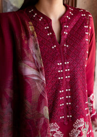 mohsin-saeed-fabrics-is-selling-online-and-in stores-Luxury-daily-wear-wedding-wear-formal-wear-in-budgeted-price-This-product-is-from-saira-shakira-bloom-lawn25-maroon-is-available-on-Mohsin-saeed-fabrics-website.