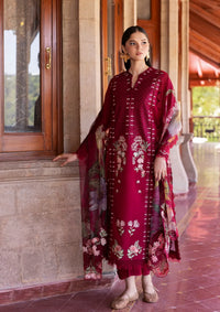 mohsin-saeed-fabrics-is-selling-online-and-in stores-Luxury-daily-wear-wedding-wear-formal-wear-in-budgeted-price-This-product-is-from-saira-shakira-bloom-lawn25-maroon-is-available-on-Mohsin-saeed-fabrics-website.
