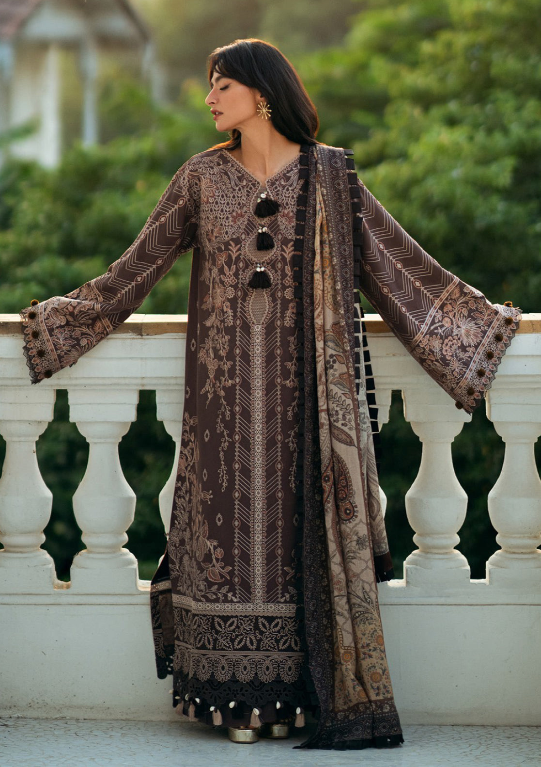 Florent Serenity Woolen Shawls'25 FL-3B