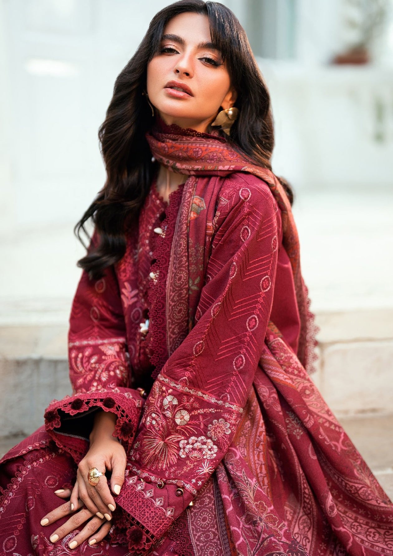 Florent Serenity Woolen Shawls'25 FL-3A