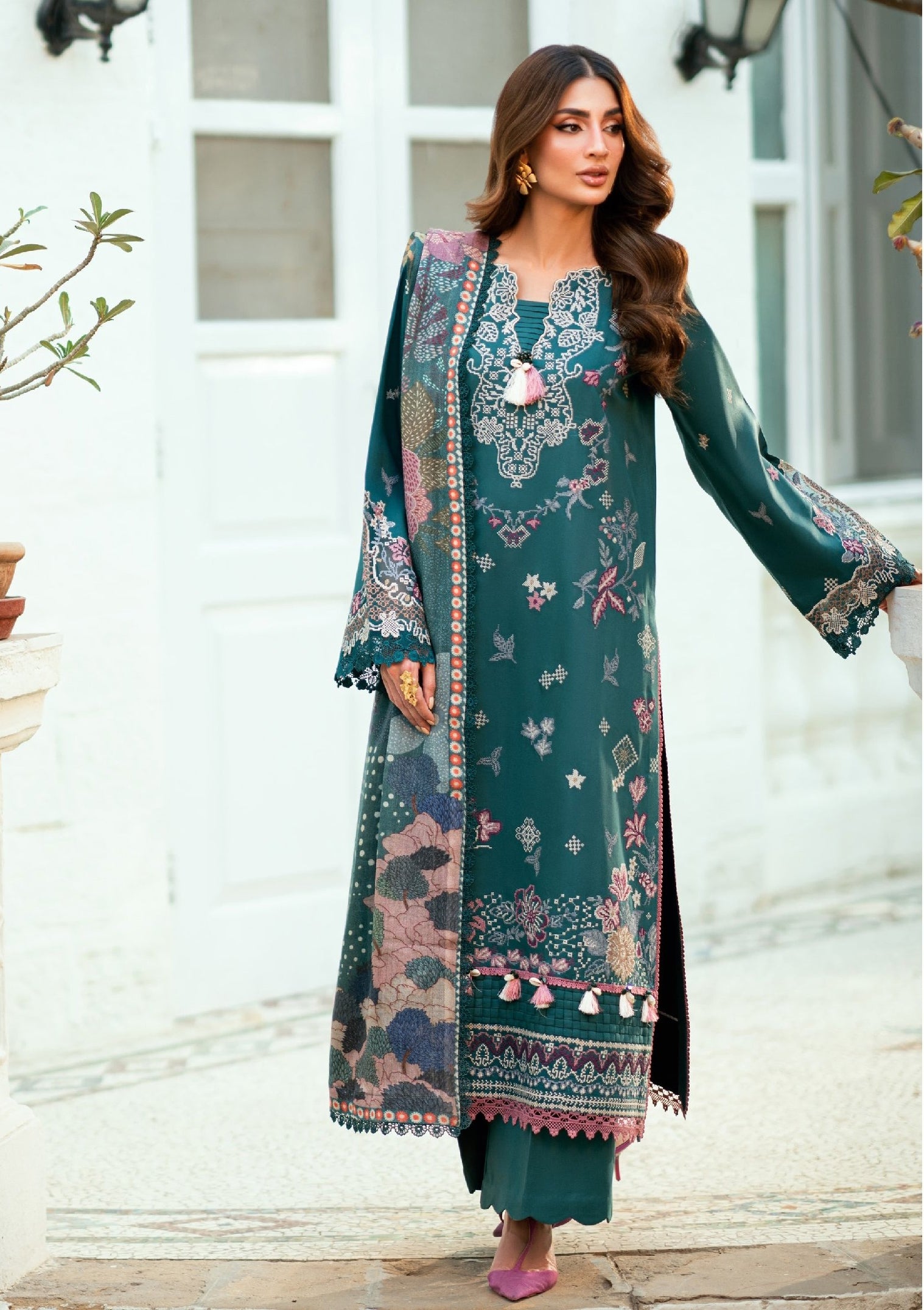 Florent Serenity Woolen Shawls'25 FL-4A