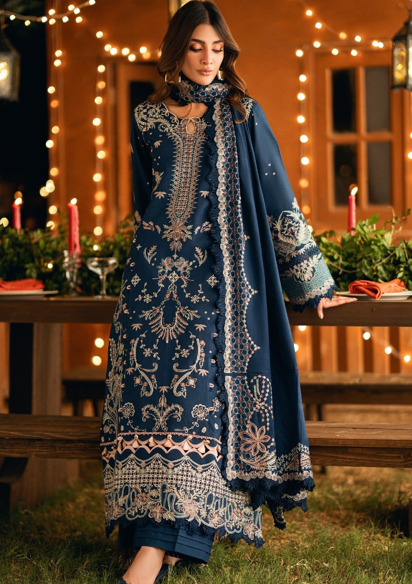 Florent Serenity Woolen Shawls'25 FL-7B