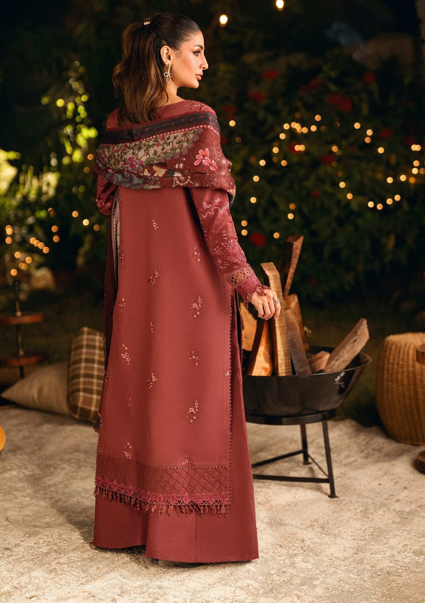 Florent Serenity Woolen Shawls'25 FL-6B