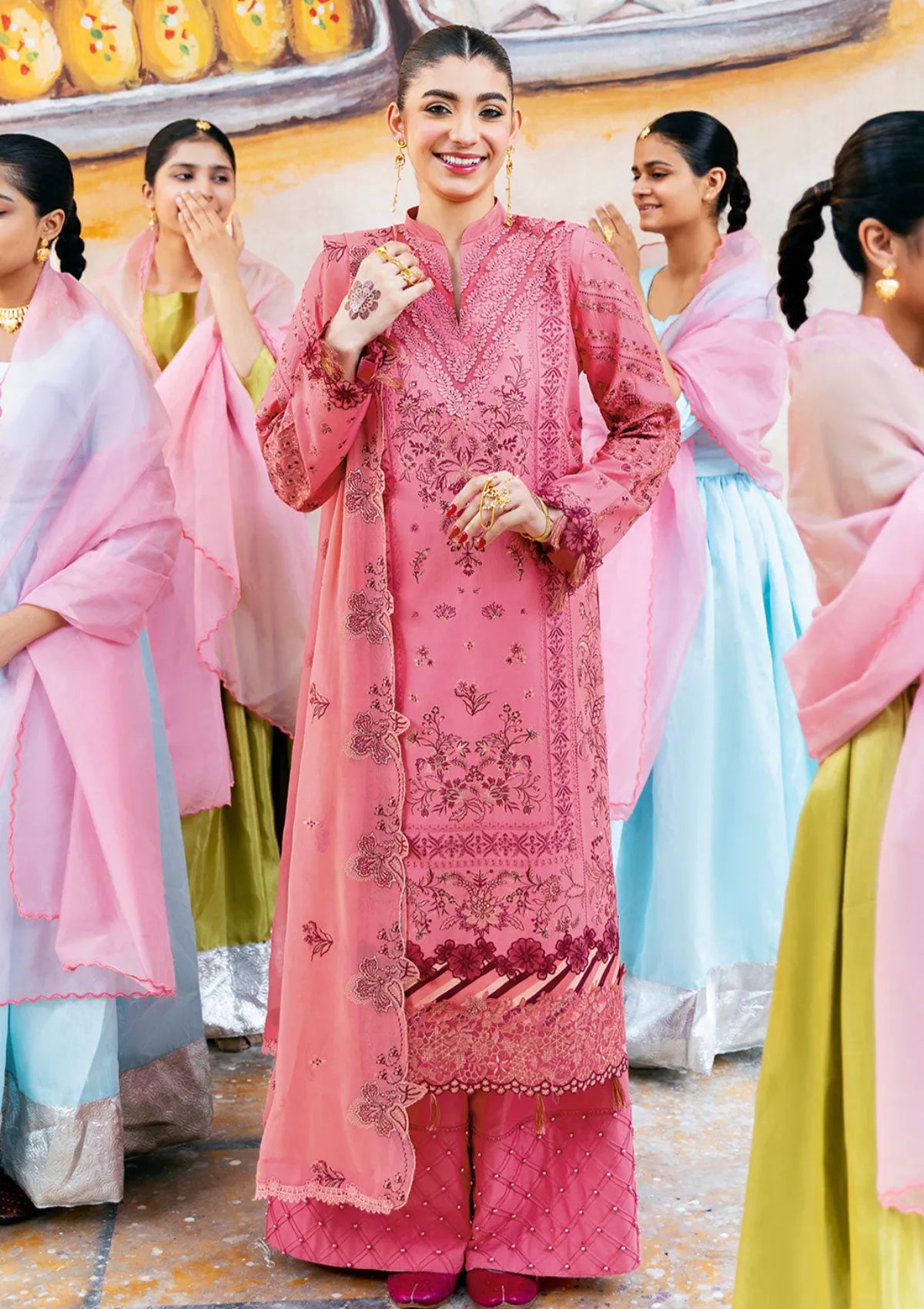 Shagna Dilras Luxury Lawn'26 SL-03 MITHAAS