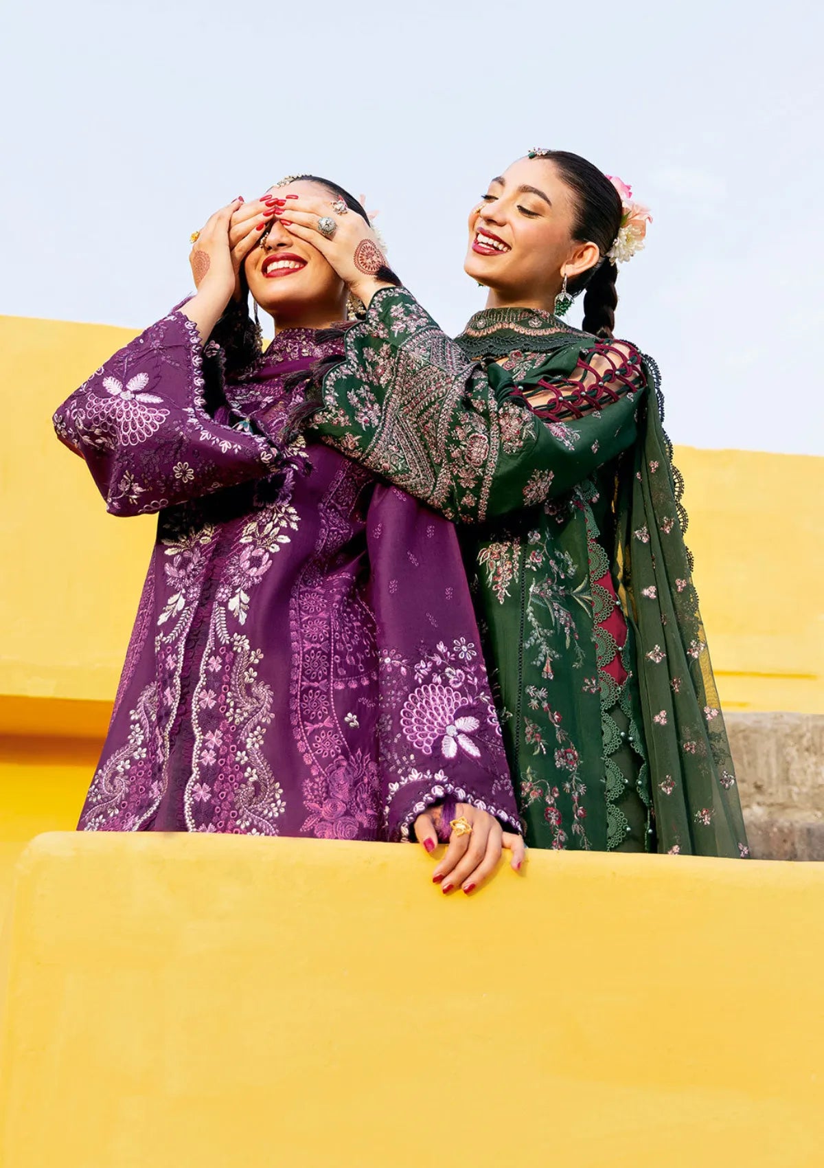 Shagna Dilras Luxury Lawn'26 SL-01 SUROOR
