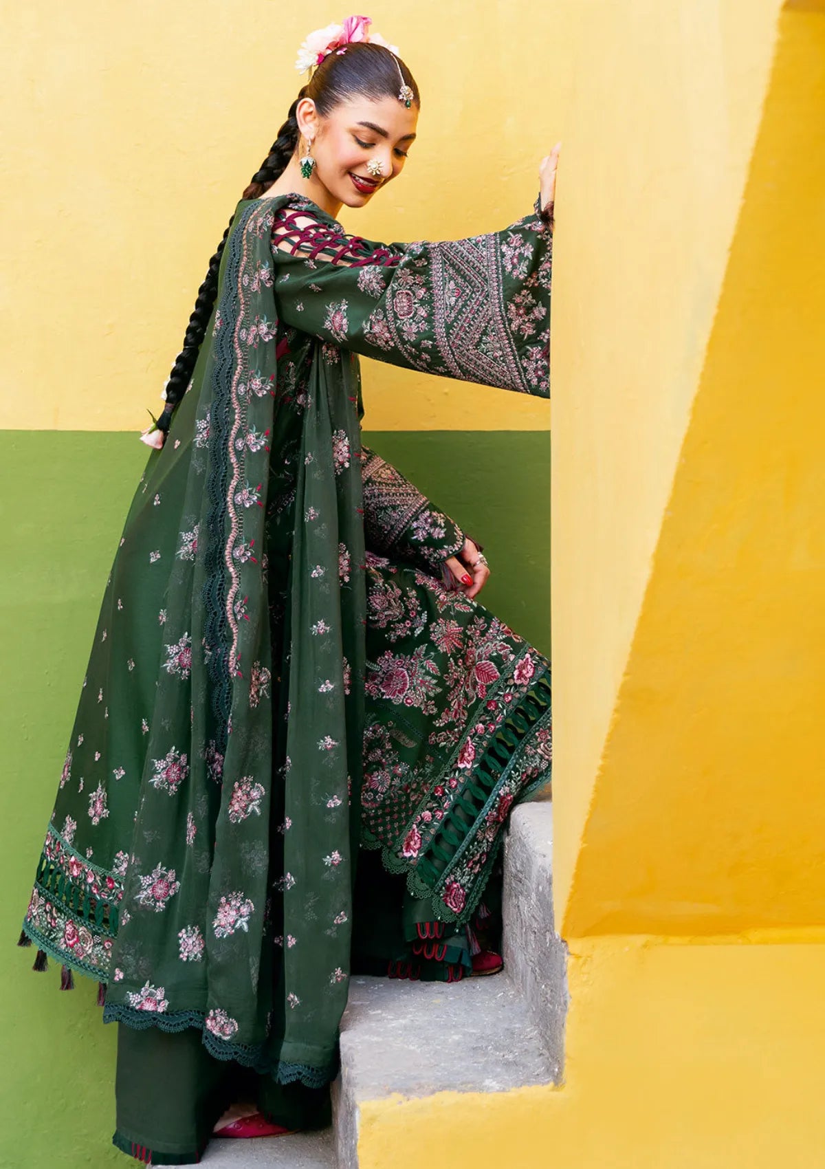 Shagna Dilras Luxury Lawn'26 SL-01 SUROOR