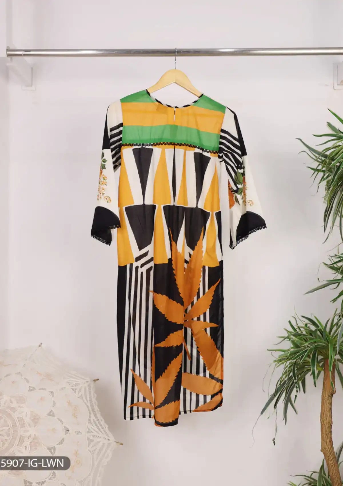 ShaPosh Casual Pret (K15907-IG-POP-LWN) - Mohsin Saeed Fabrics