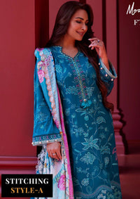 Suay by Farah Talib Emb Lawn'24 D-03 Moana Teal
