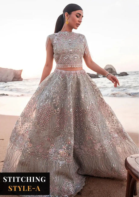 Versailles By Muneefa Naz Luxury Wedding'23 Camille - Mohsin Saeed Fabrics