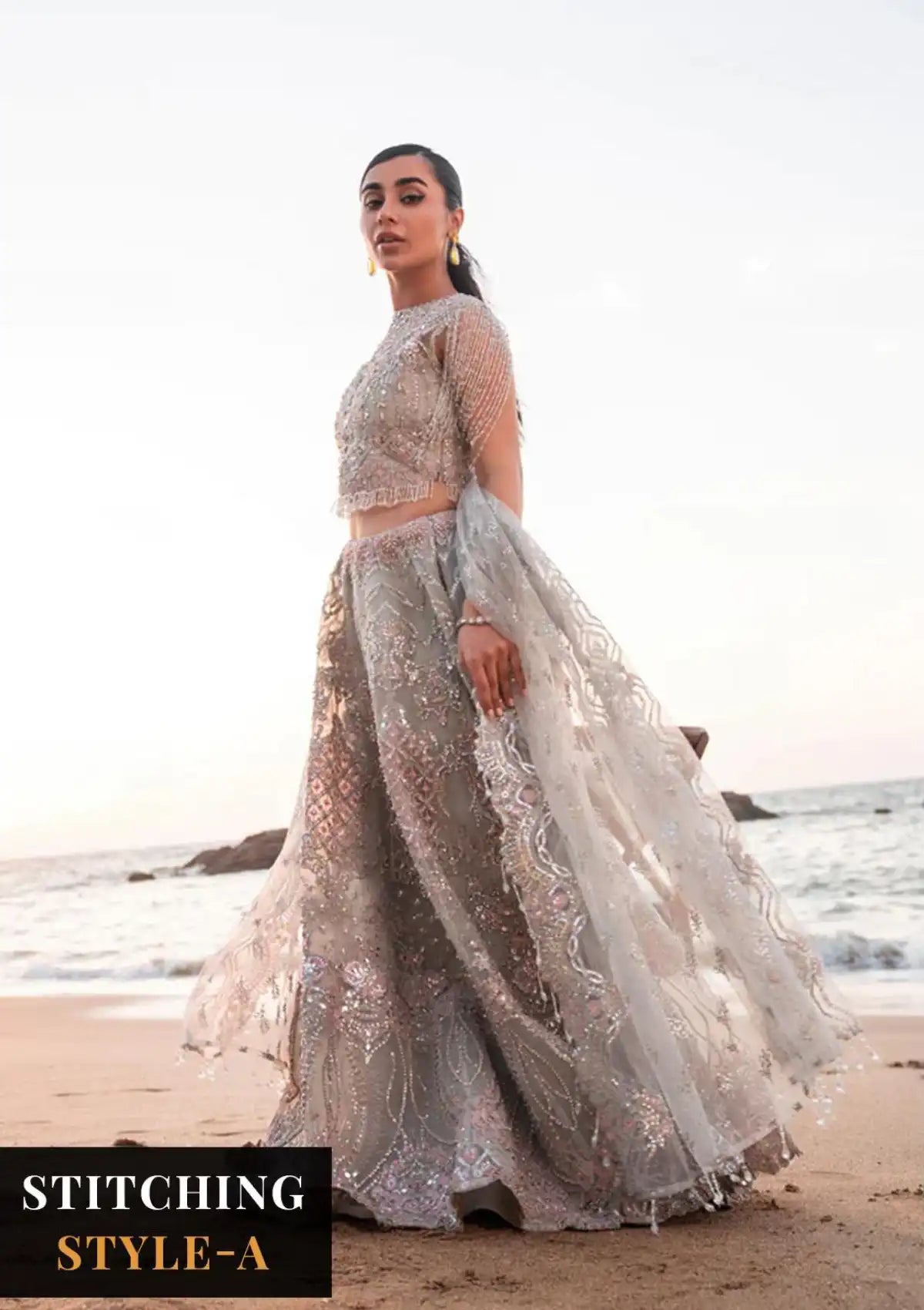 Versailles By Muneefa Naz Luxury Wedding'23 Camille - Mohsin Saeed Fabrics