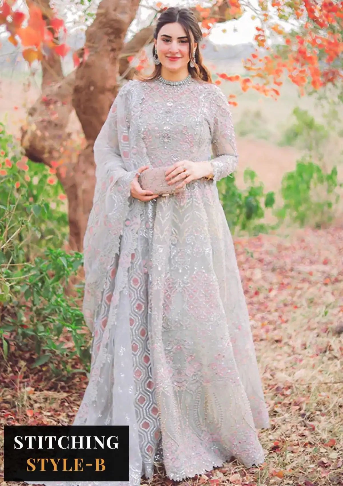 Versailles By Muneefa Naz Luxury Wedding'23 Camille - Mohsin Saeed Fabrics