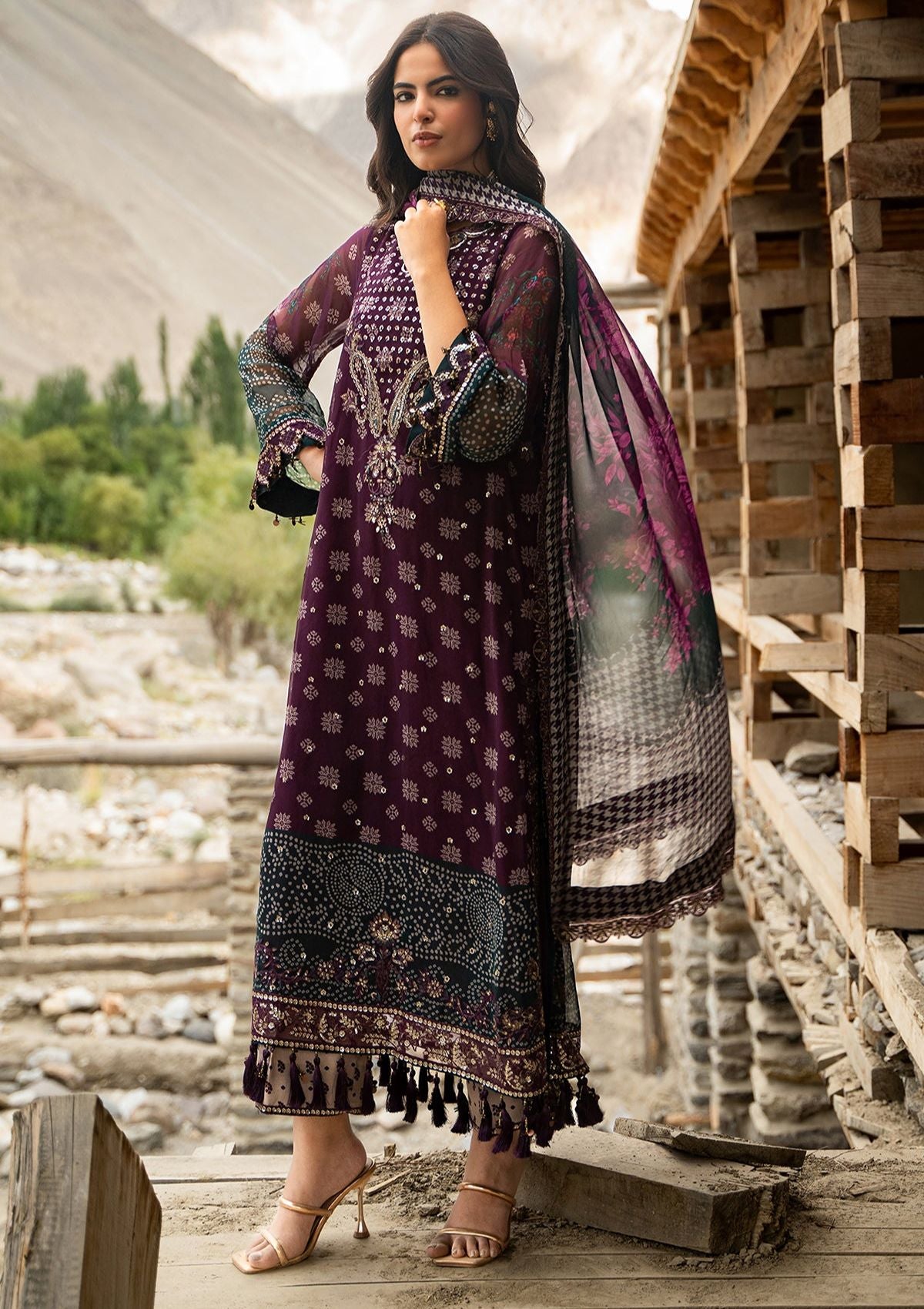 Charizma Vasal Luxury Chiffon'26 VSLW-12