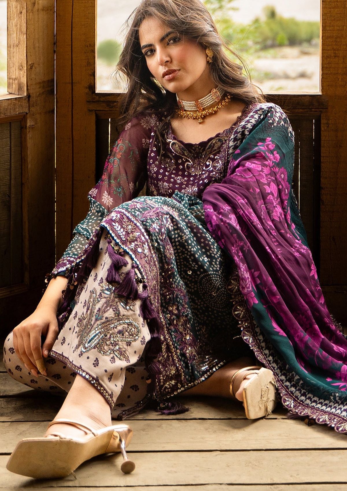Charizma Vasal Luxury Chiffon'26 VSLW-12