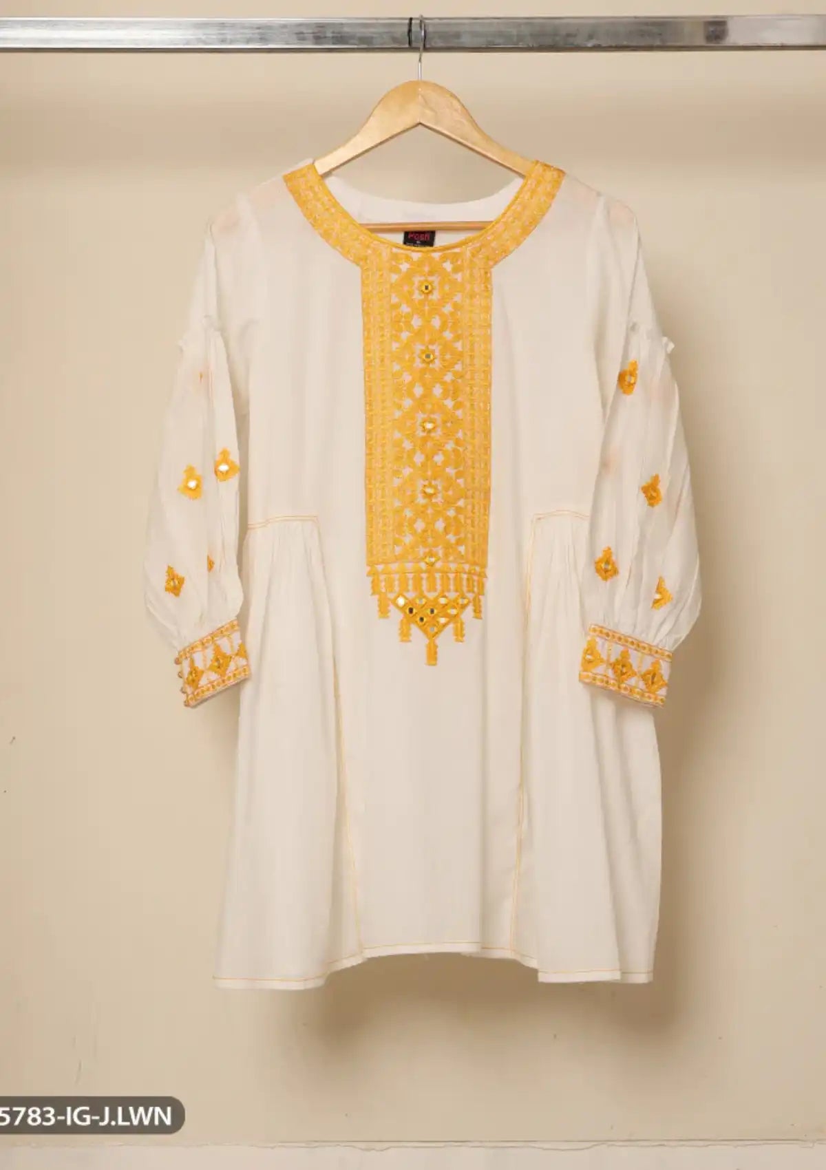 ShaPosh Casual Pret (K15783-IG-J.LWN) - Mohsin Saeed Fabrics