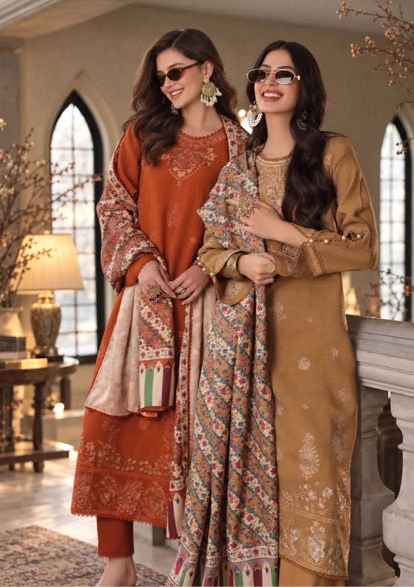 Noor By Saadia Asad Printsthas Winter'26 D-10A