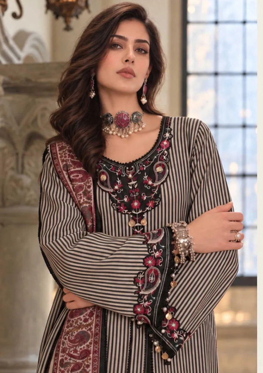 Noor By Saadia Asad Printsthas Winter'26 D-09B