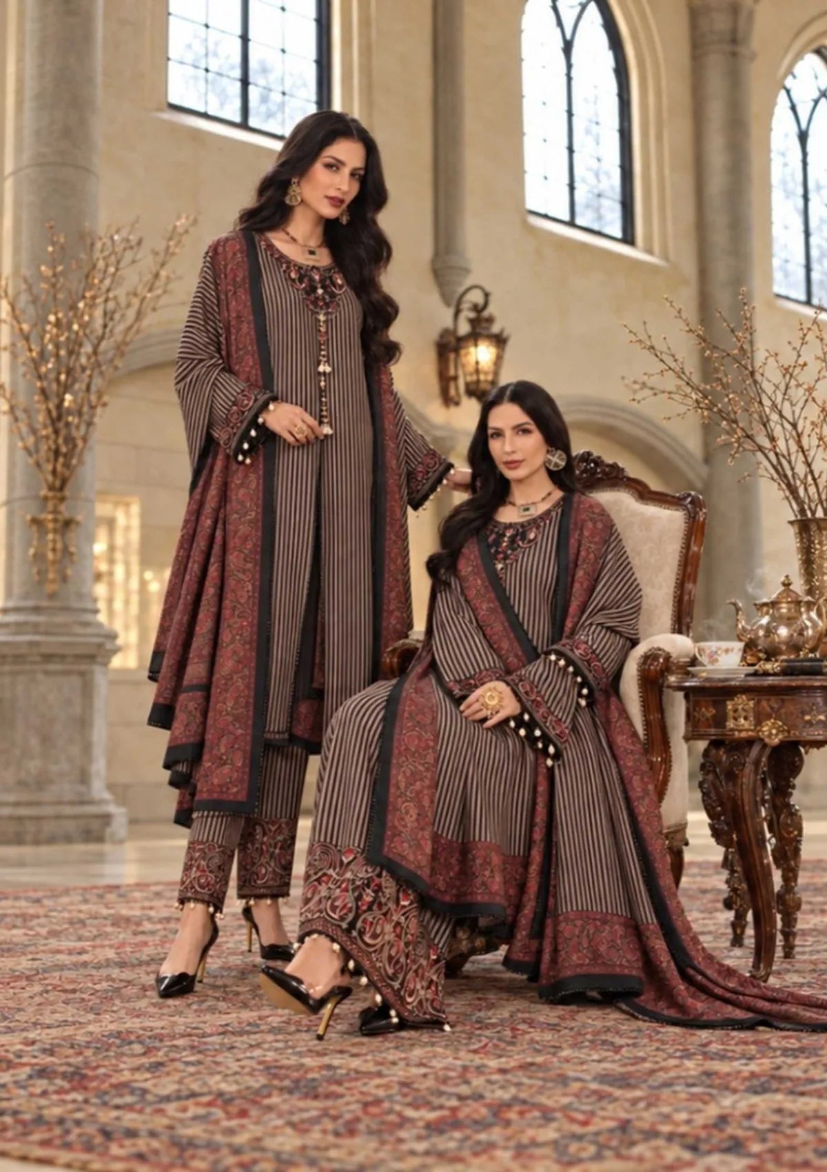 Noor By Saadia Asad Printsthas Winter'26 D-09A