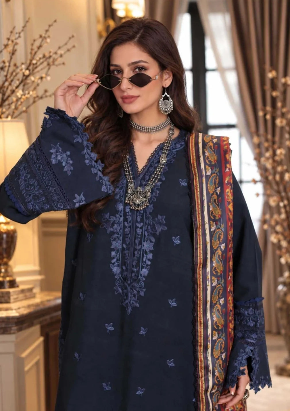 Noor By Saadia Asad Printsthas Winter'26 D-07A