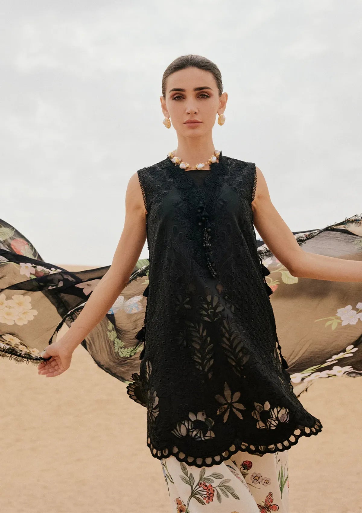 Saira Rizwan Luxury Lawn'26 SRL-07 DIARA