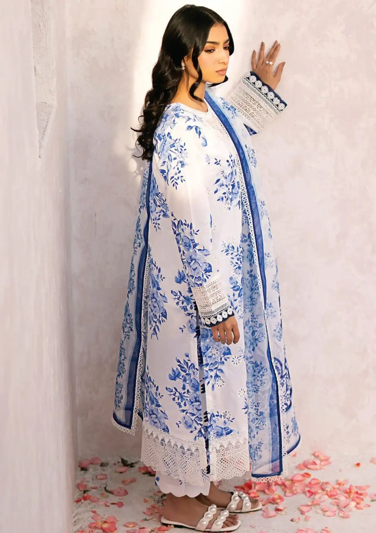 Xenia Summer Soiree Lawn'24 ZE-09 GRASSE - Mohsin Saeed Fabrics