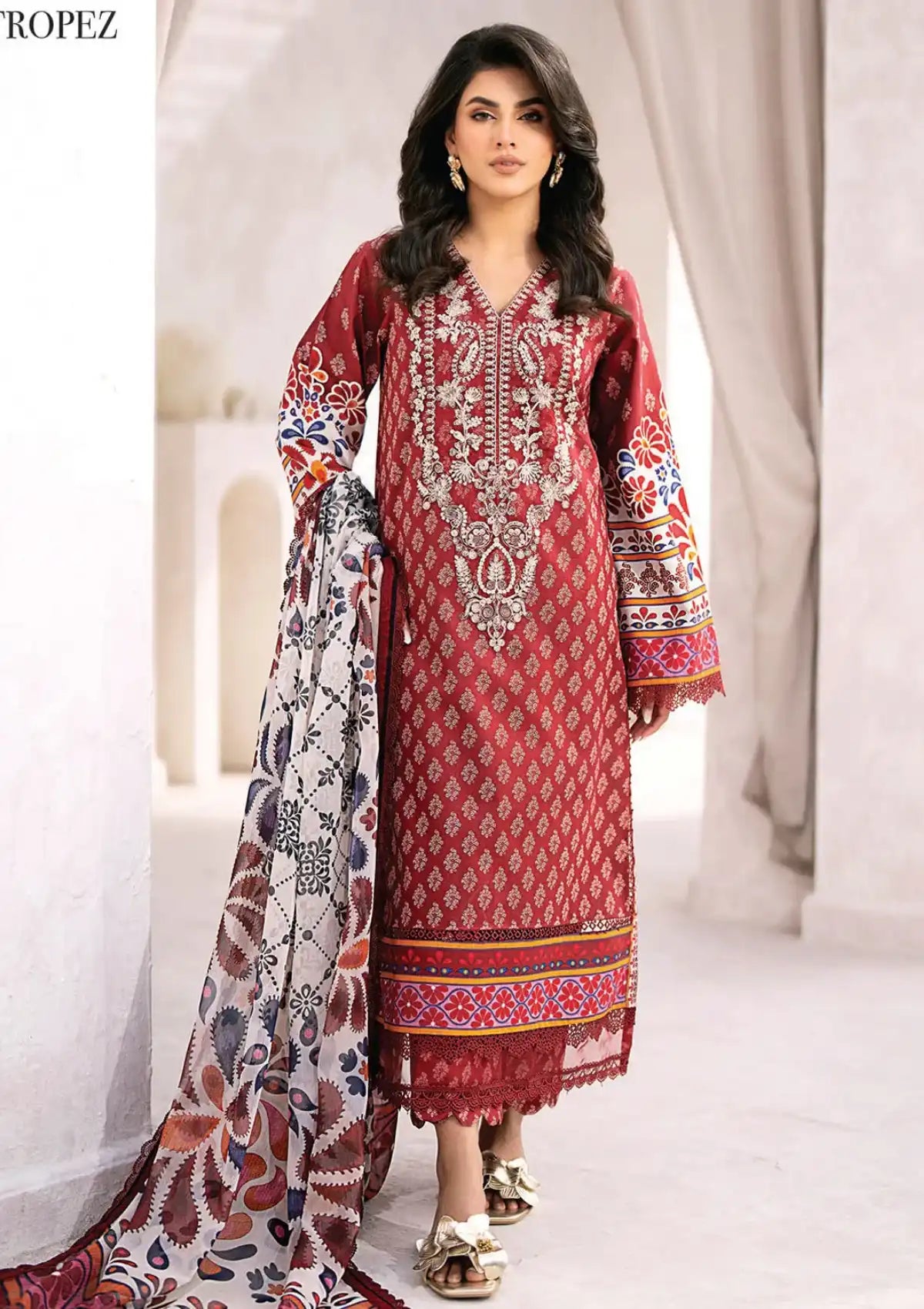 Maryum N Maria | Soiree Lawn | Seawave
