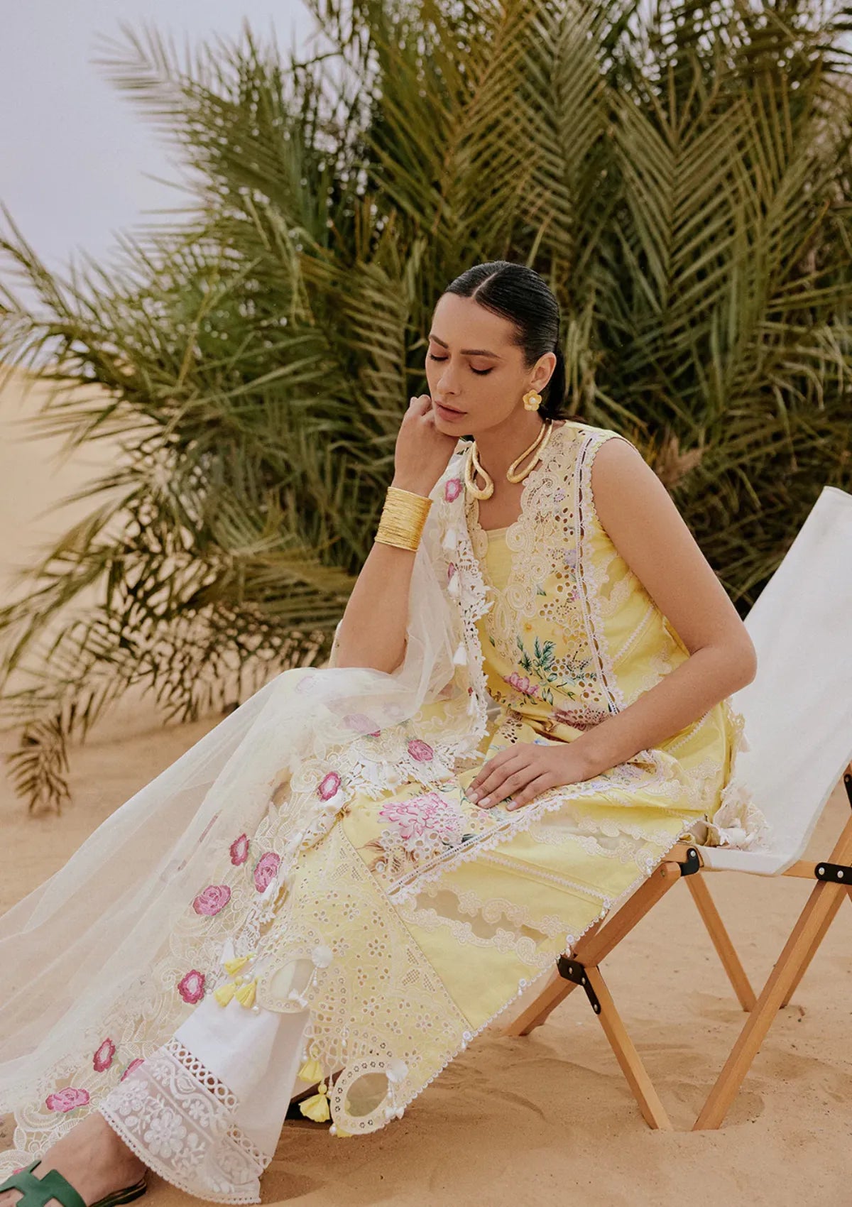 Saira Rizwan Luxury Lawn'26 SRL-04 AREZOU