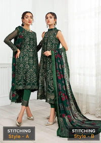 Zarif Dastoor Emb Chiffon'21 ZD-01