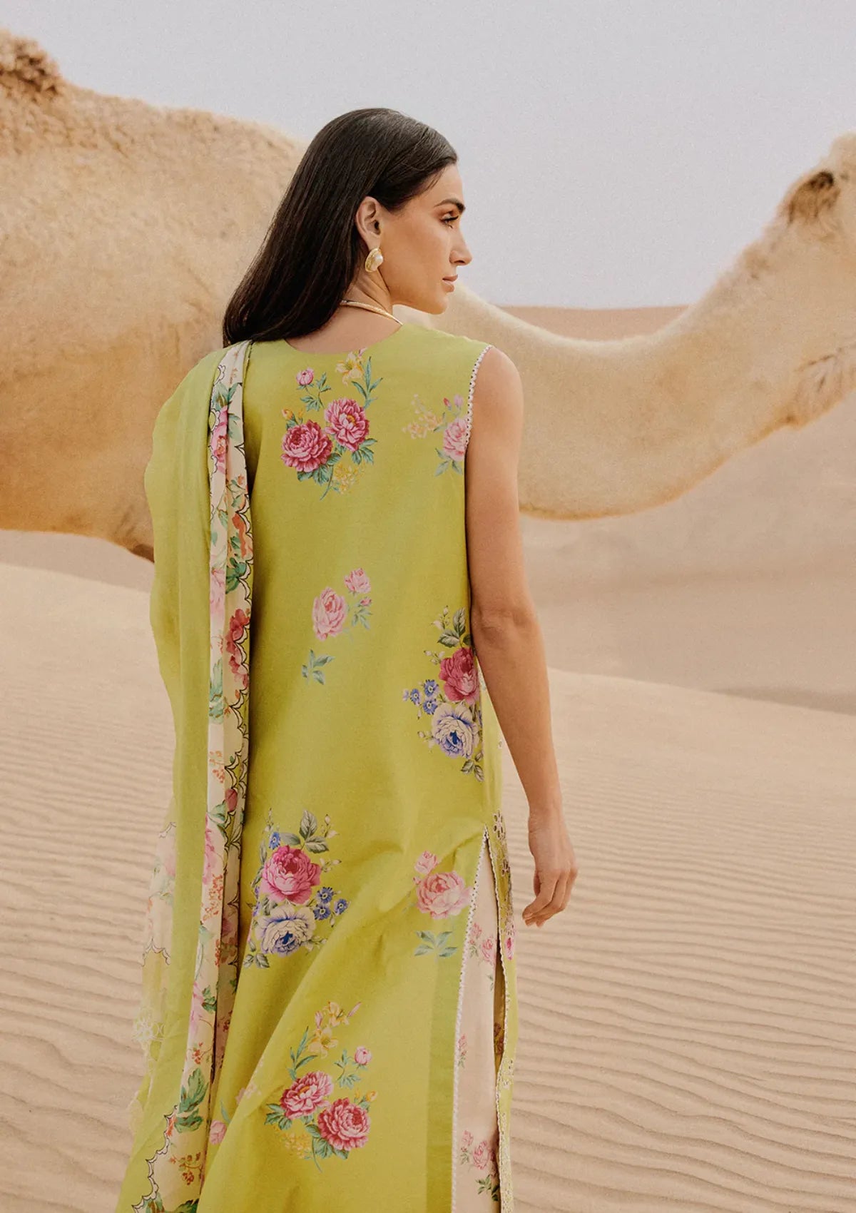 Saira Rizwan Luxury Lawn'26 SRL-08 NAVA