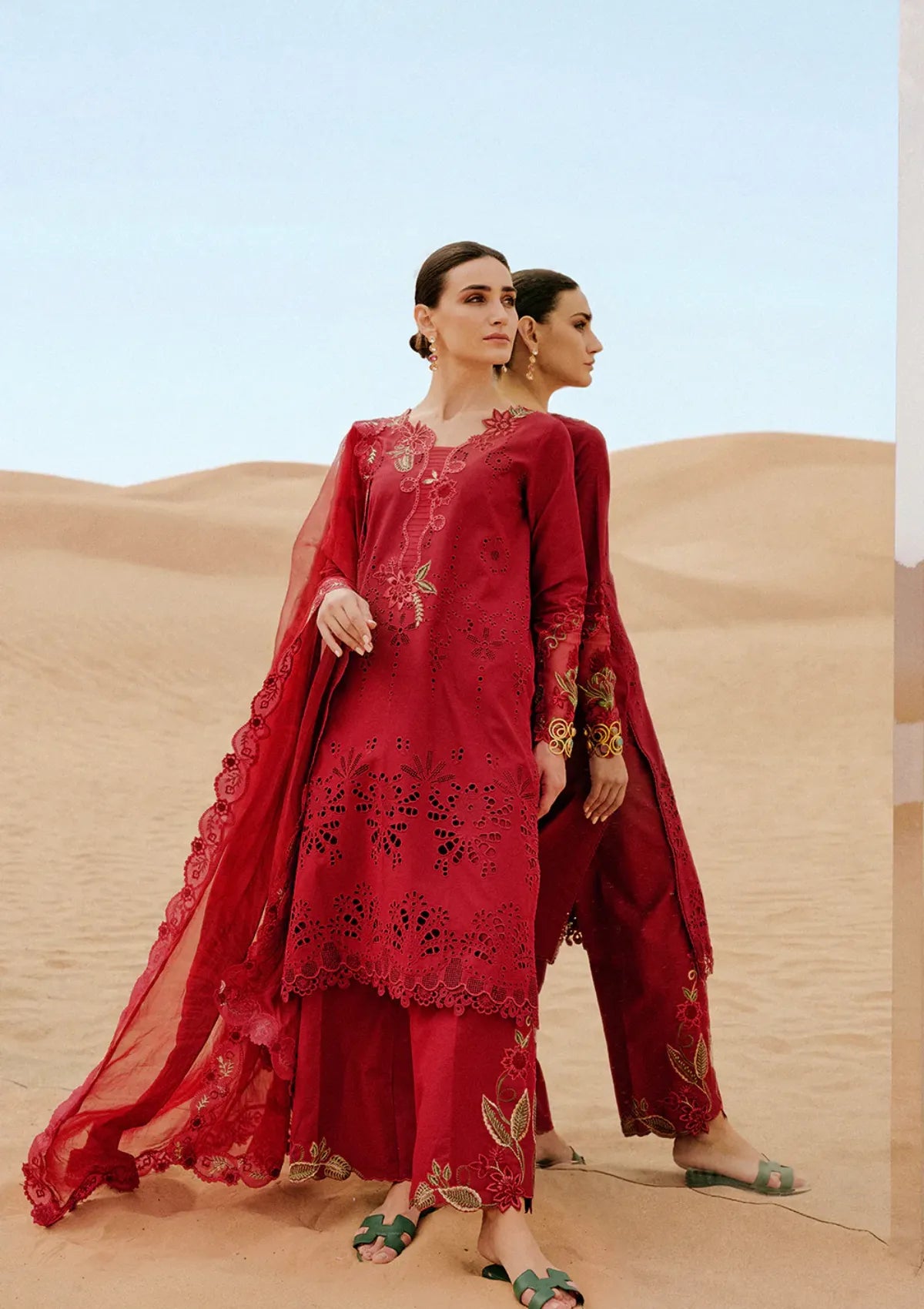 Saira Rizwan Luxury Lawn'26 SRL-06 RAYLI