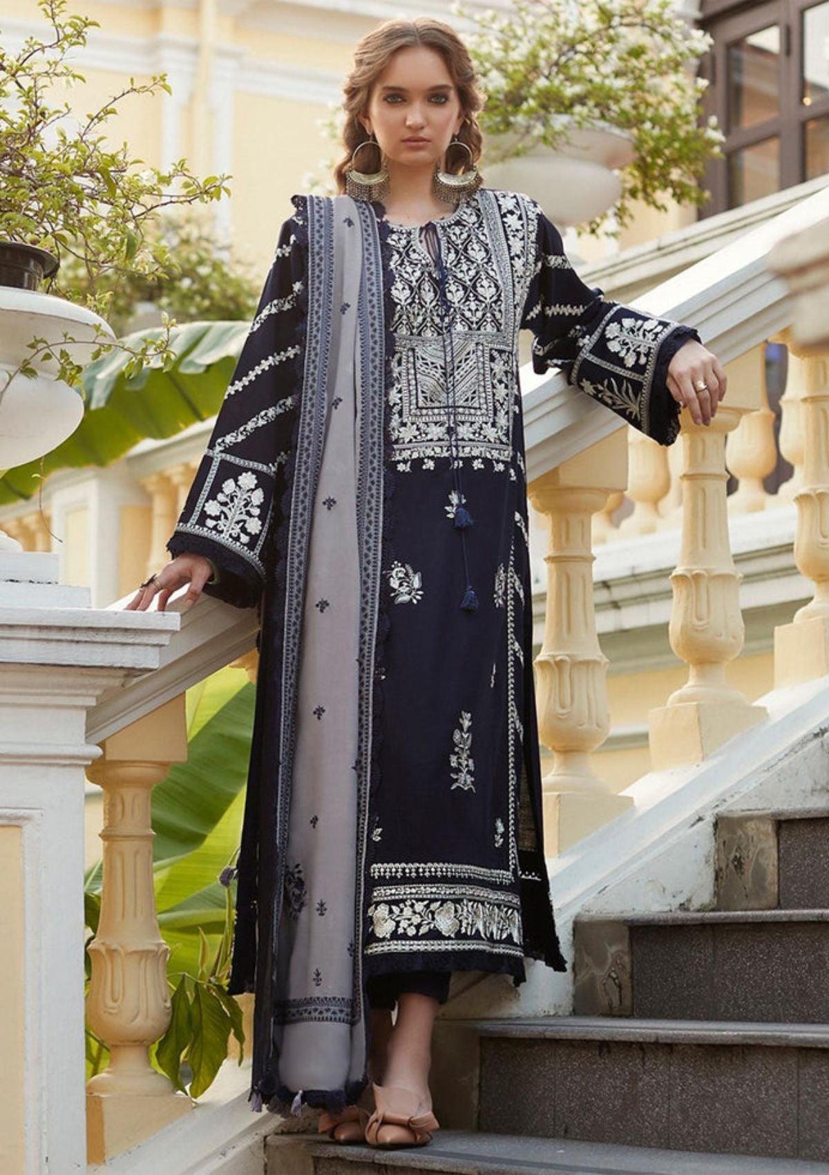 ZAHA Winter'22 ZW-07 (SEVDA) - Mohsin Saeed Fabrics