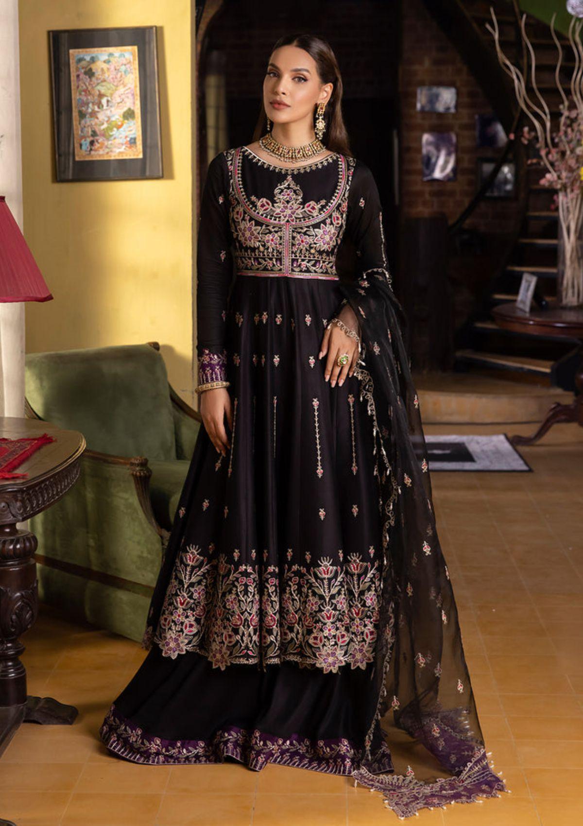 Bin-ilyas-winter-Embroidered-&-Printed-Dress-is-available-at-Mohsin-Saeed-Fabrics-Online-Shopping--