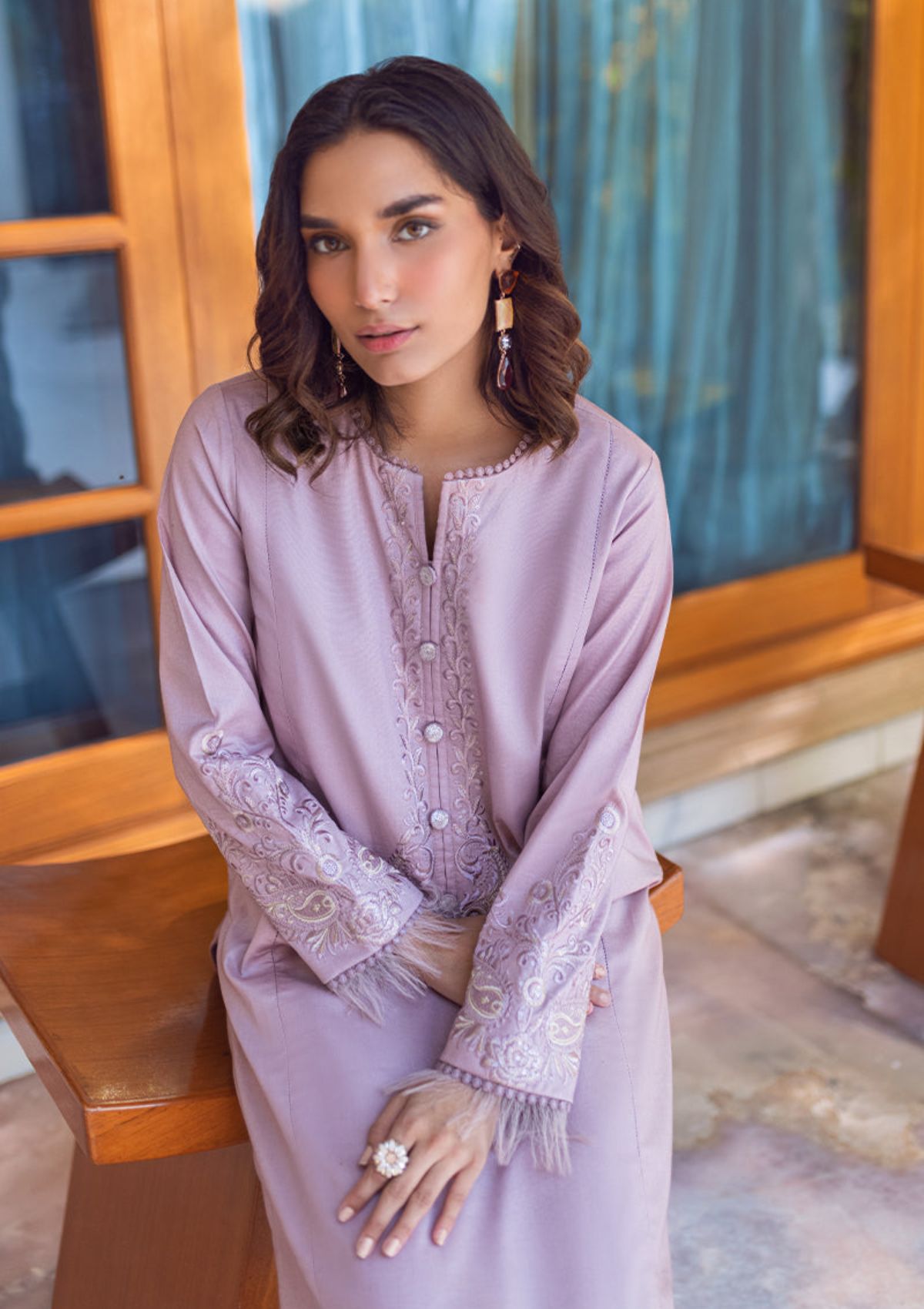 Asim Jofa Essentials'23 D-AJP-08 - Mohsin Saeed Fabrics