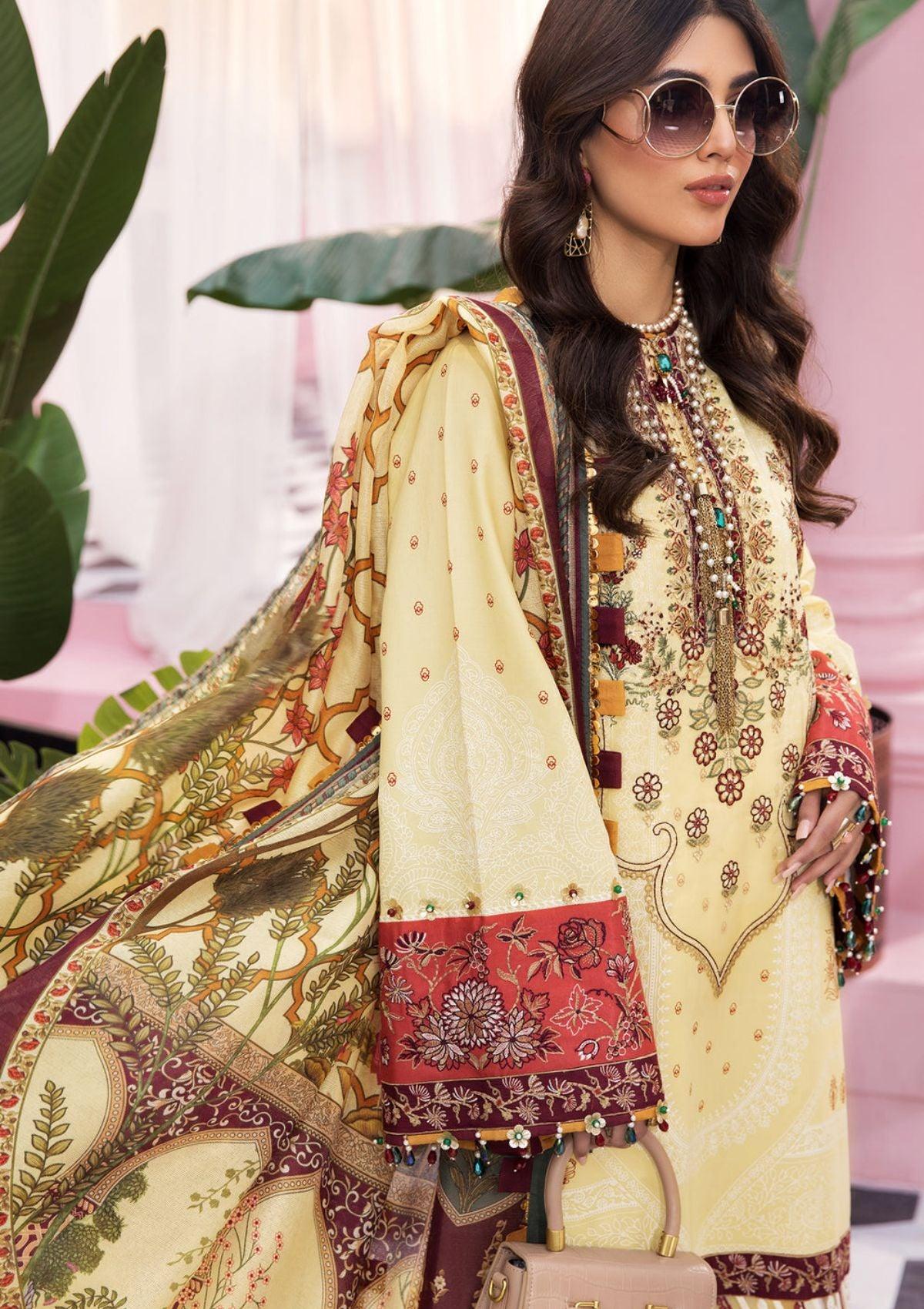 Viva Anaya Emb Lawn'22 AVL22-14 - Mohsin Saeed Fabrics