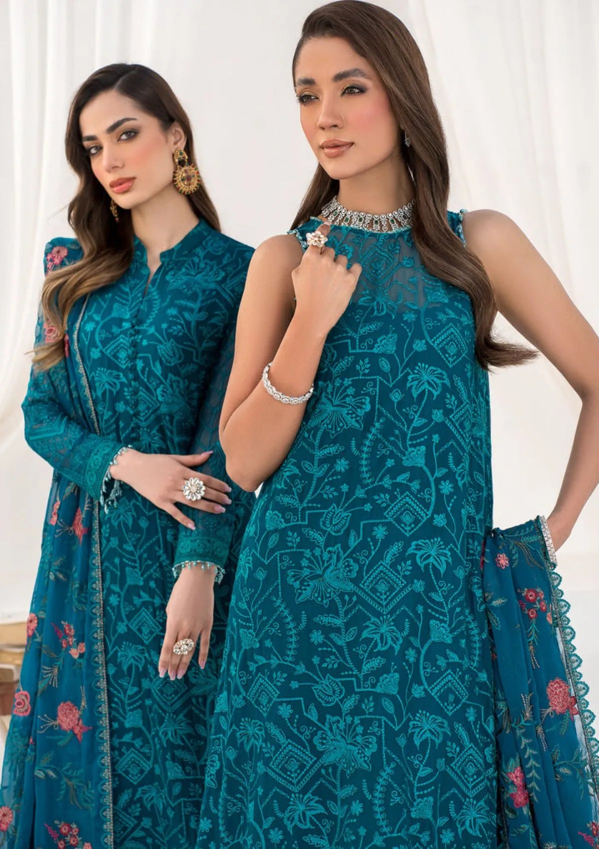 Zarif La Celeste Luxury Formals'23 ZLC-03 (GARDENIA) - Mohsin Saeed Fabrics