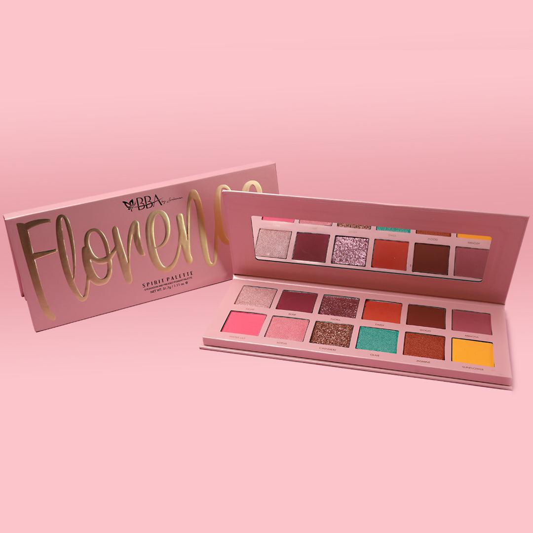 FLORENCE SPIRIT 12 shades EYESHADOW PALETTE - Mohsin Saeed Fabrics