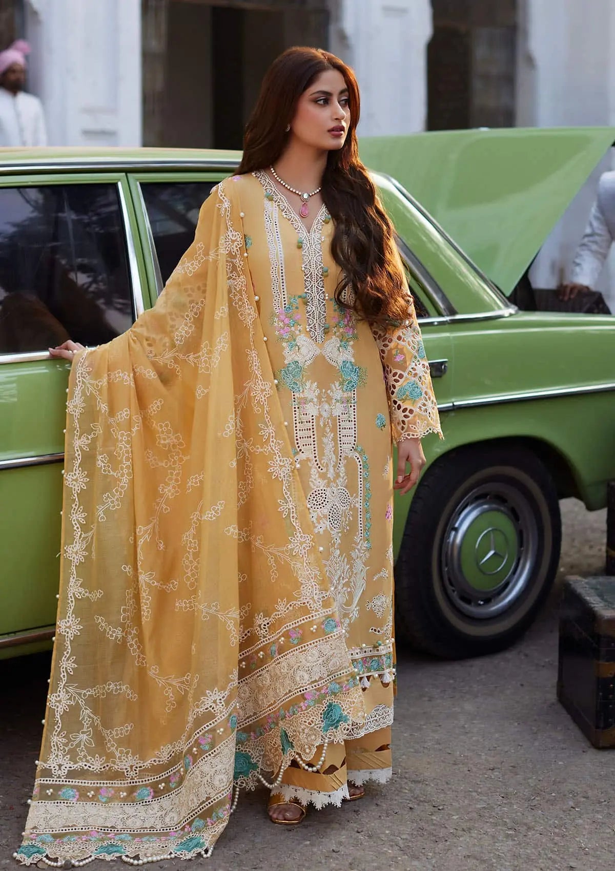 Elaf Eid Edit Lawn'24 ELE-02B DANIA - Mohsin Saeed Fabrics