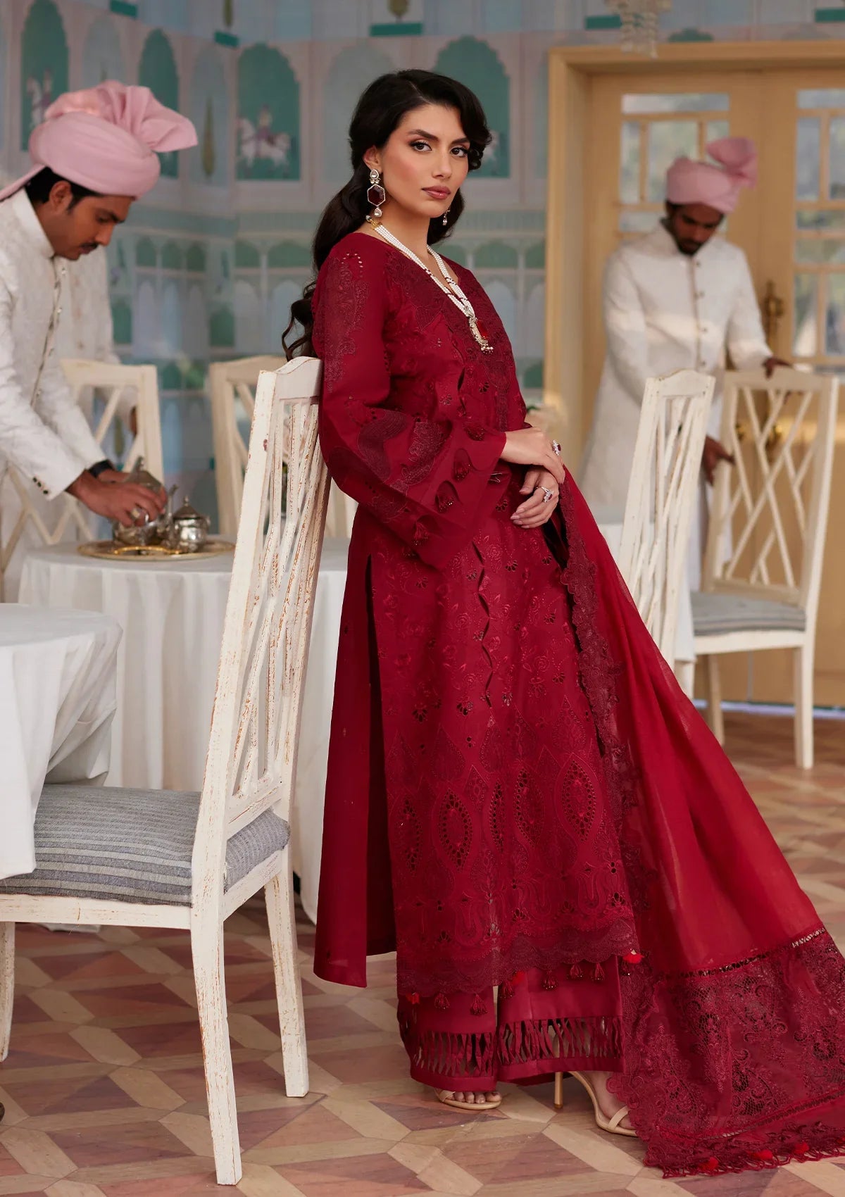 Elaf Eid Edit Lawn'24 ELE-06 WAFA - Mohsin Saeed Fabrics